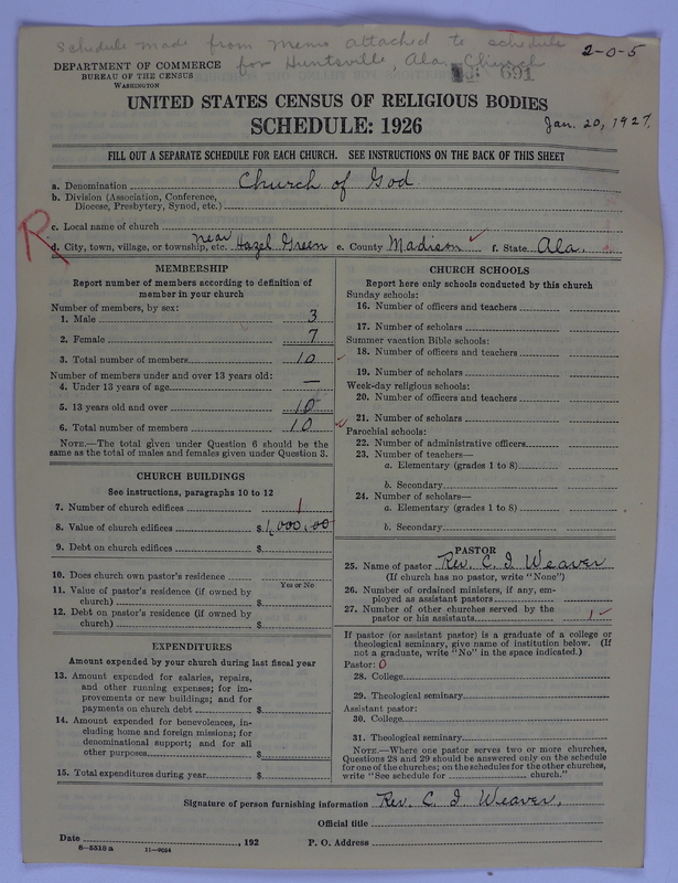 Scan of Church of God (Headquarters, Anderson, Ind.): 691