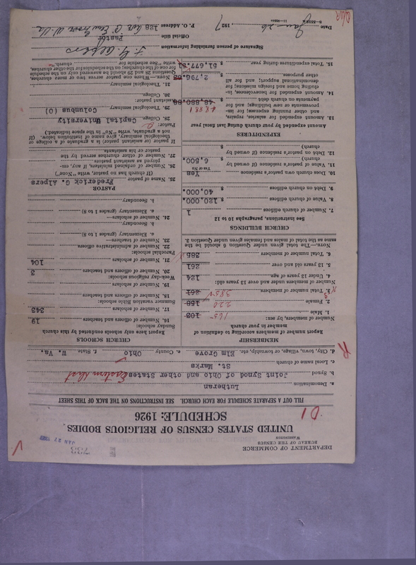 Scan of Synod of the Reformed Presbyterian Church of North America: 733