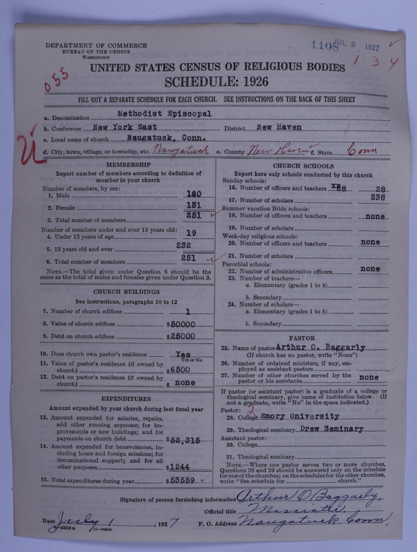 Scan of Methodist Episcopal Church: 1108