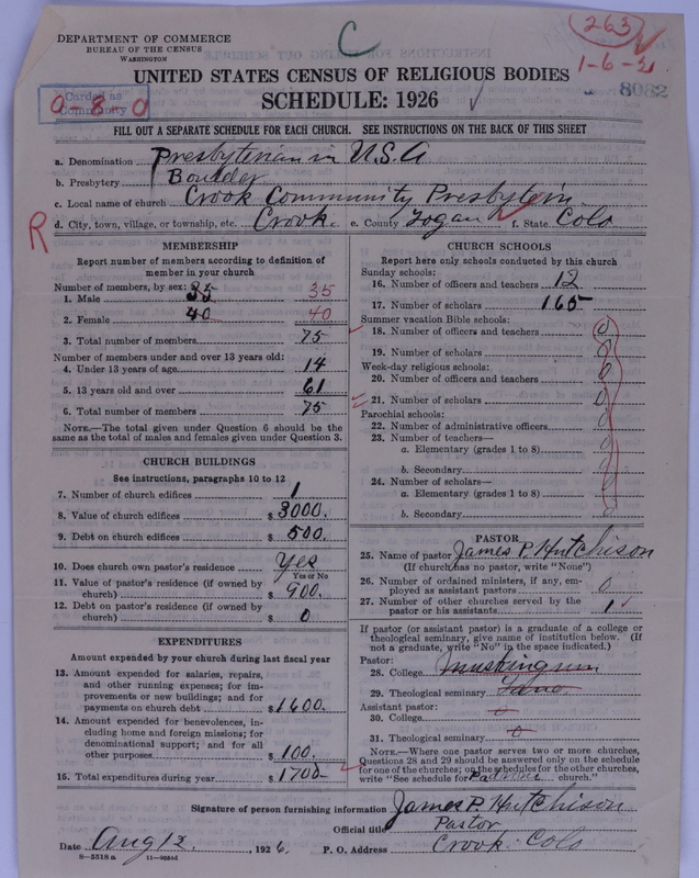 Scan of Presbyterian Church in the United States of America: 8082