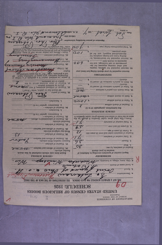 Scan of Synod of the Reformed Presbyterian Church of North America: 501