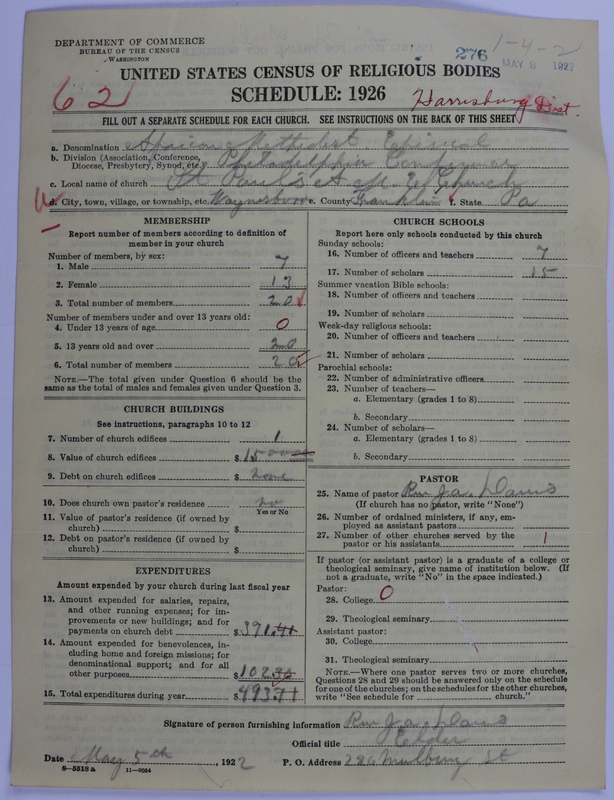Scan of African Methodist Episcopal Church: 276