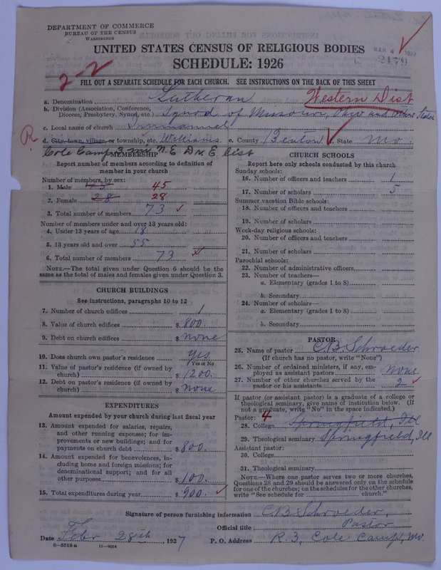 Scan of Evangelical Lutheran Synodical Conference of America: Evangelical Lutheran Synod of Missouri, Ohio, and Other States: 2179