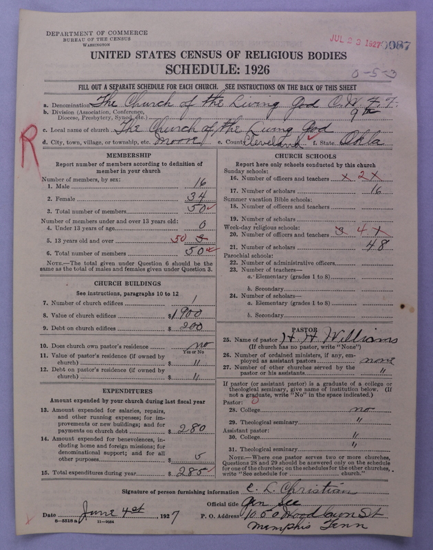 Scan of Church of the Living God, Christian Workers for Fellowship: 87