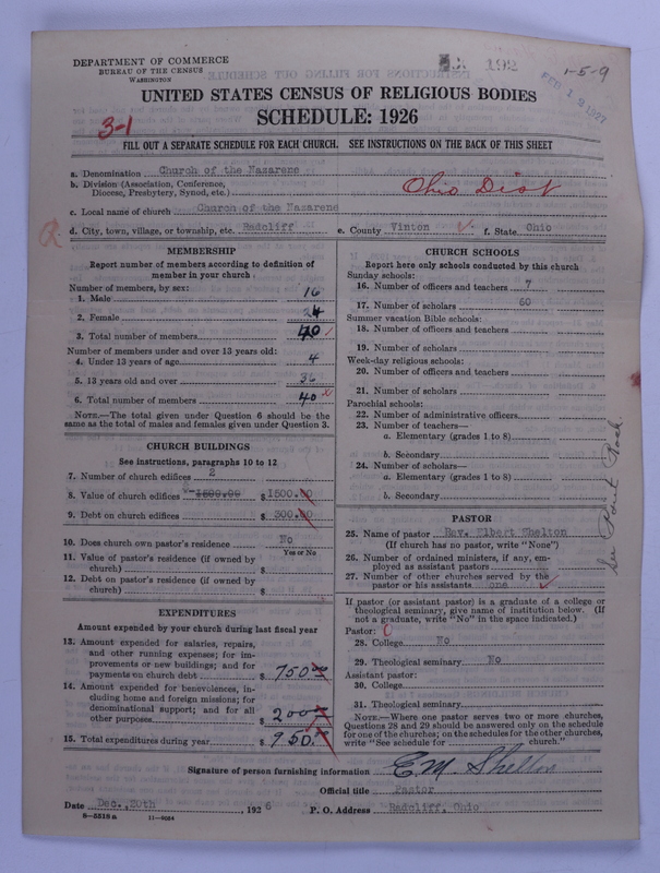 Scan of Church of the Nazarene: 192