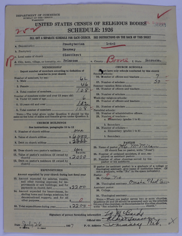 Scan of Presbyterian Church in the United States of America: 5693