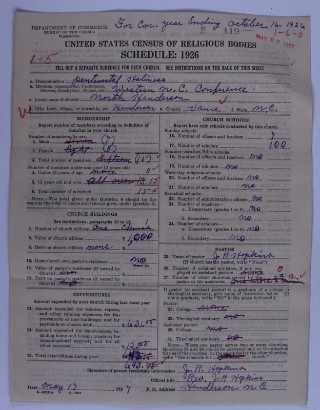Scan of Pentecostal Holiness Church: 119