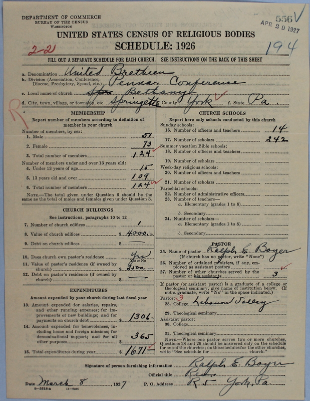 Scan of Church of the United Brethren in Christ: 556