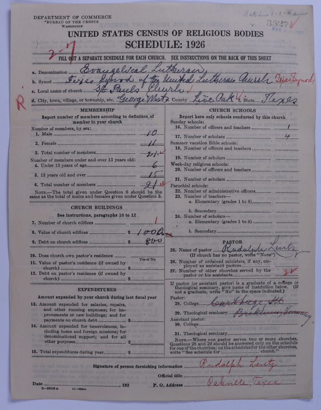 Scan of United Lutheran Church in America: 3527