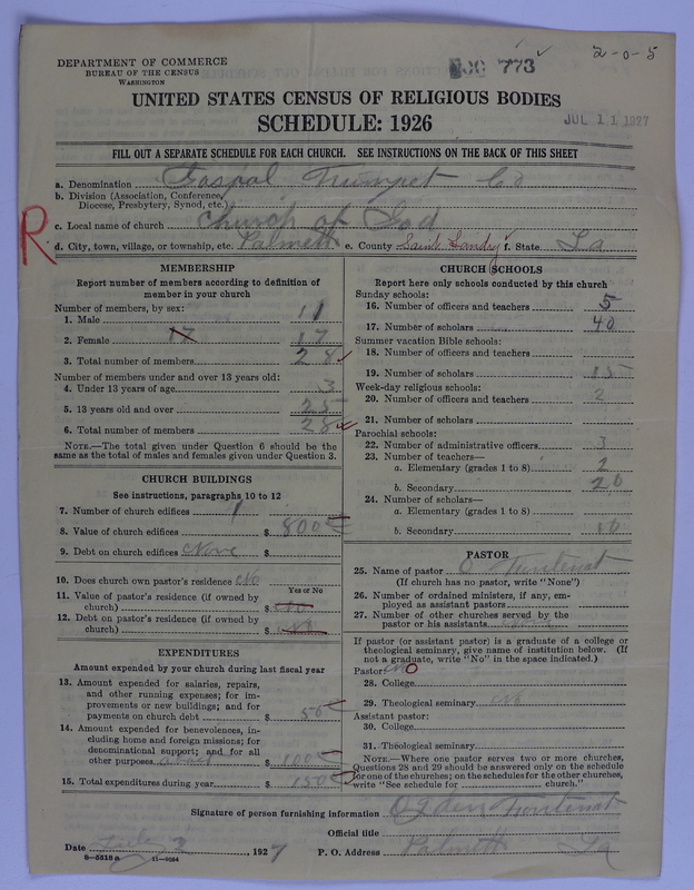 Scan of Church of God (Headquarters, Anderson, Ind.): 773