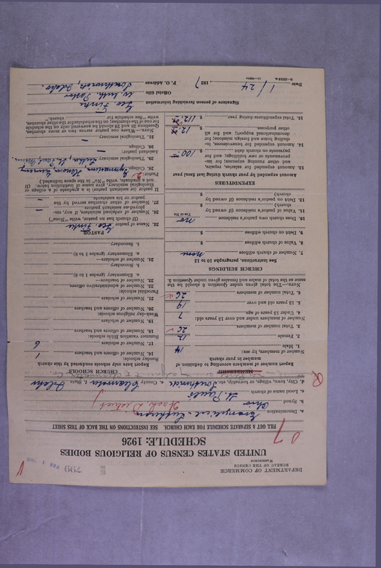 Scan of Synod of the Reformed Presbyterian Church of North America: 799