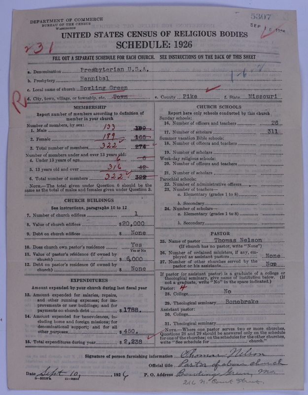 Scan of Presbyterian Church in the United States of America: 5307