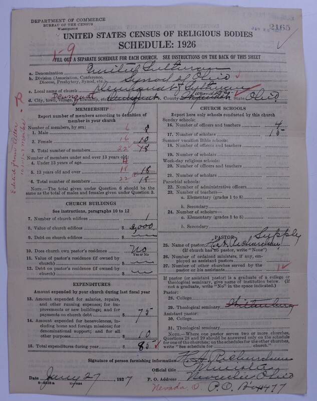 Scan of United Lutheran Church in America: 2165