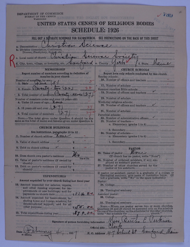 Scan of Church of Christ, Scientist: 789