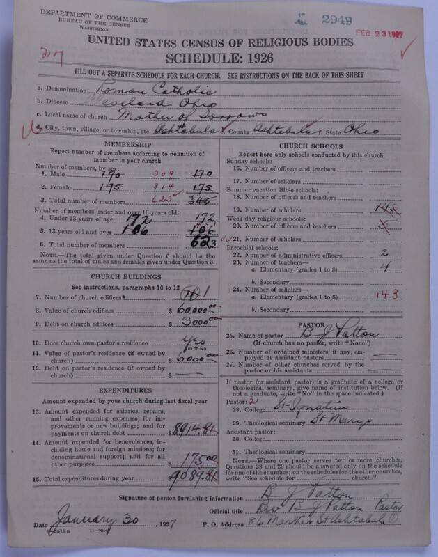 Scan of Roman Catholic Church: 2949