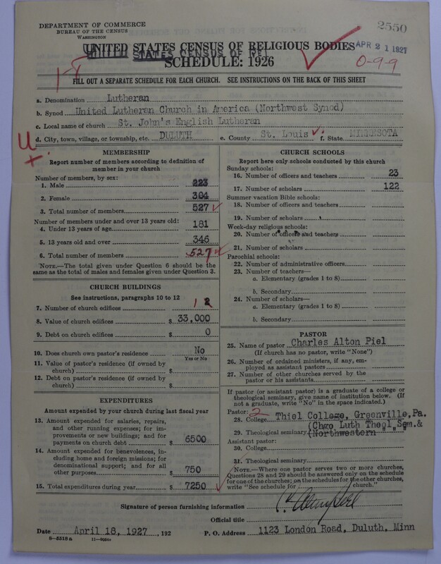 Scan of United Lutheran Church in America: 2550