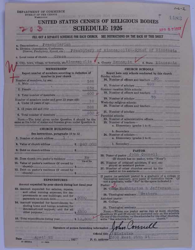 Scan of Presbyterian Church in the United States of America: 4482
