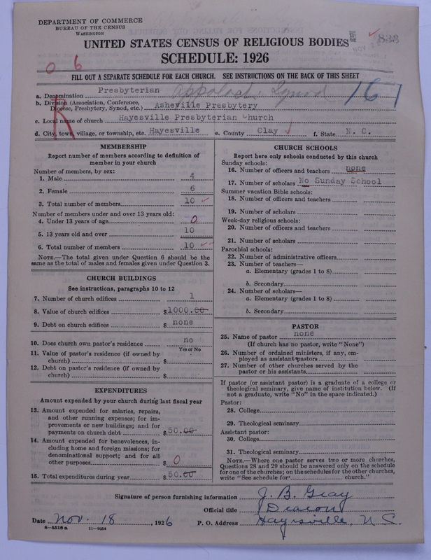Scan of Presbyterian Church in the United States: 833