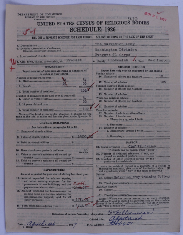 Scan of Salvation Army: 939