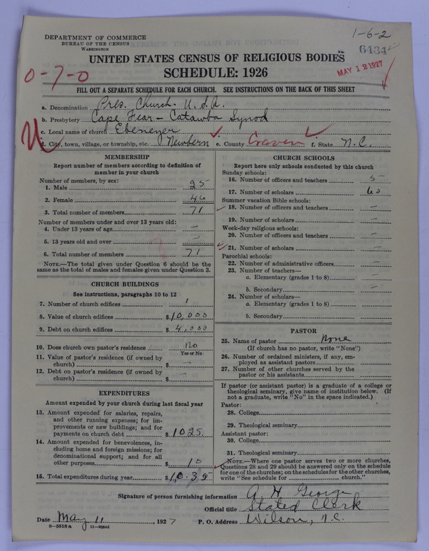 Scan of Presbyterian Church in the United States of America: 6434