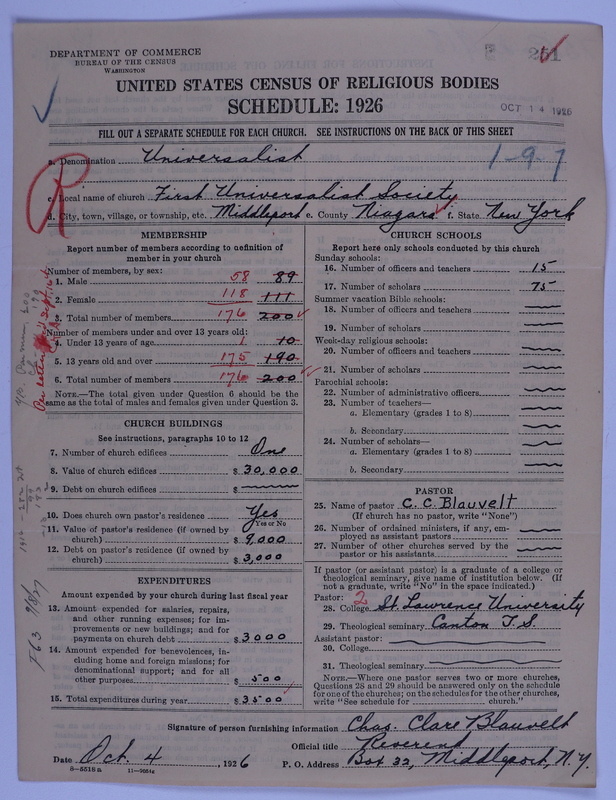 Scan of Universalist Church: 251