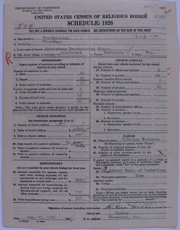 Scan of Presbyterian Church in the United States of America: 4287