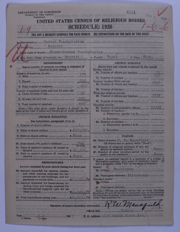 Scan of United Presbyterian Church of North America: 651