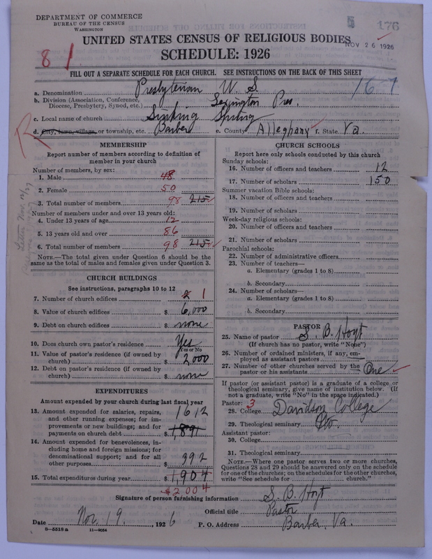 Scan of Presbyterian Church in the United States: 176