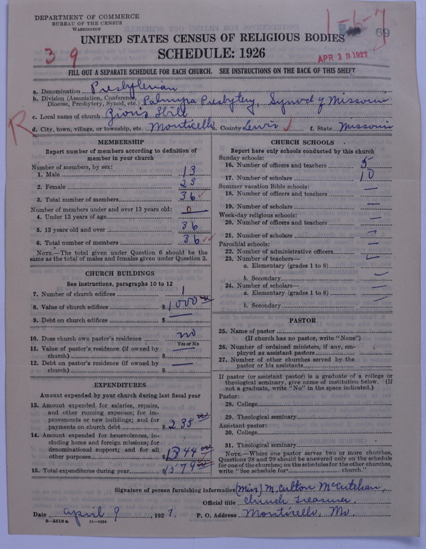 Scan of Presbyterian Church in the United States: 69