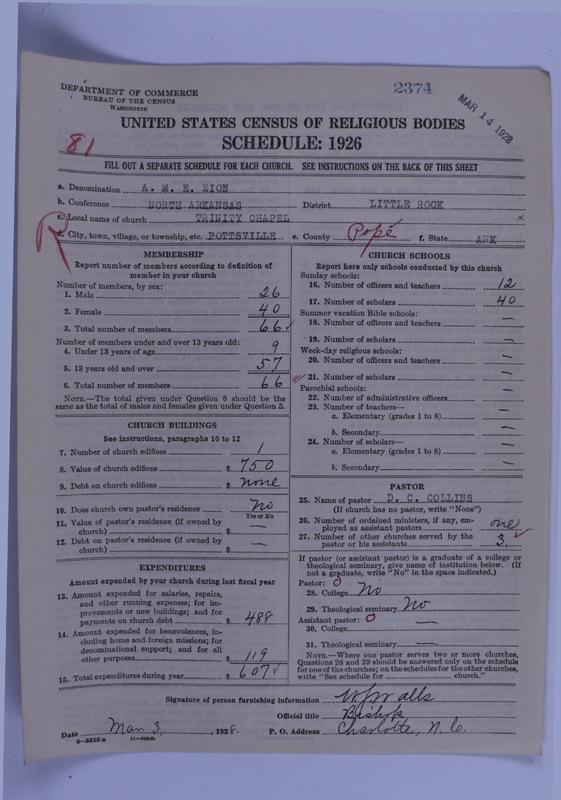 Scan of African Methodist Episcopal Zion Church: 2374