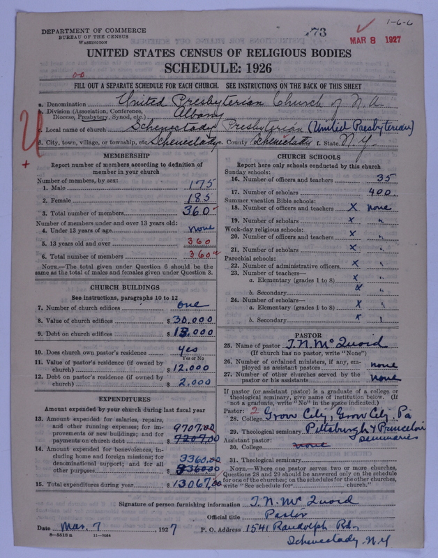 Scan of United Presbyterian Church of North America: 73