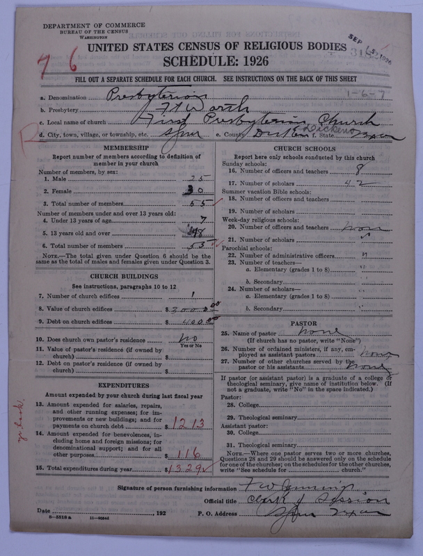 Scan of Presbyterian Church in the United States: 3182