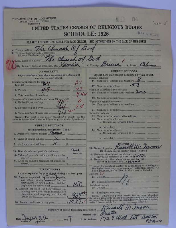 Scan of Church of God (Headquarters, Anderson, Ind.): 84
