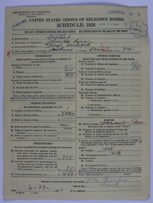 Scan of Negro Baptists: 19348