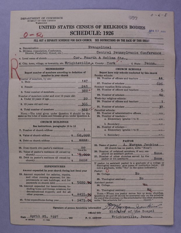 Scan of Evangelical Church: 607
