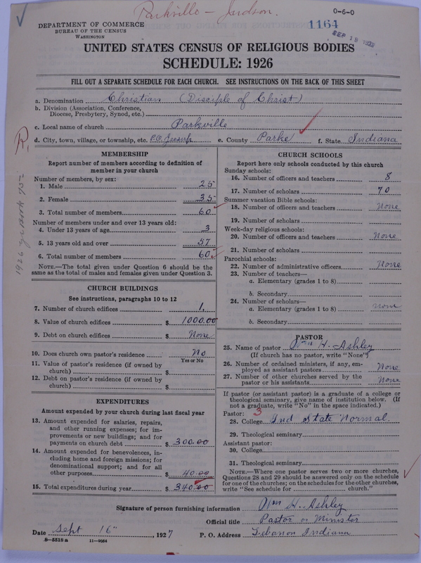 Scan of Disciples of Christ: 1164