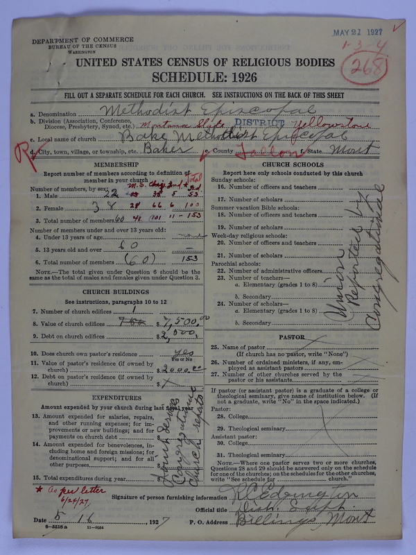 Scan of Federated Churches: 268