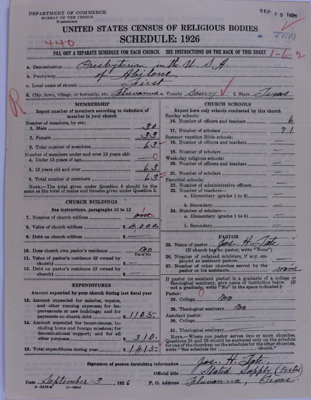 Scan of Presbyterian Church in the United States of America: 7750