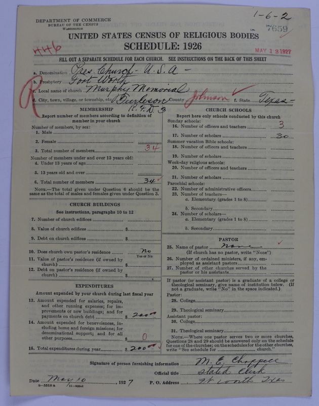 Scan of Presbyterian Church in the United States of America: 7659