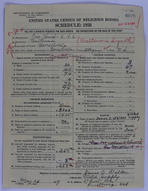 Scan of Presbyterian Church in the United States of America: 6176