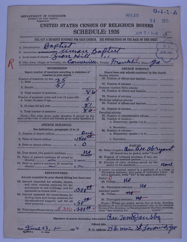Scan of Negro Baptists: 8939