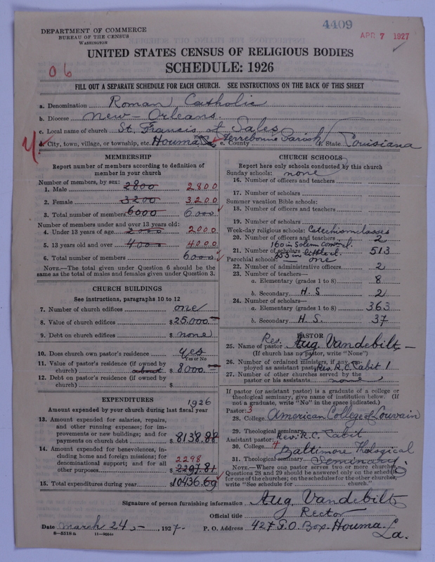 Scan of Roman Catholic Church: 4409