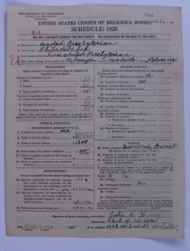 Scan of United Presbyterian Church of North America: 784