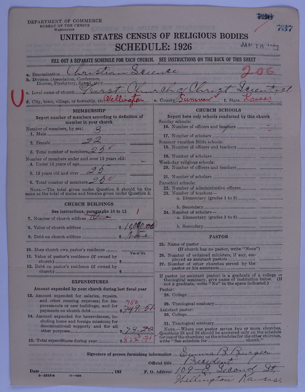 Scan of Church of Christ, Scientist: 737