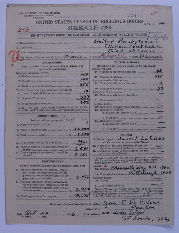 Scan of United Presbyterian Church of North America: 729