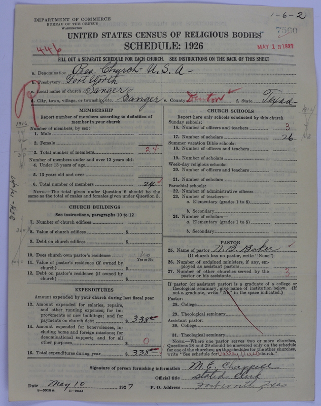 Scan of Presbyterian Church in the United States of America: 7560