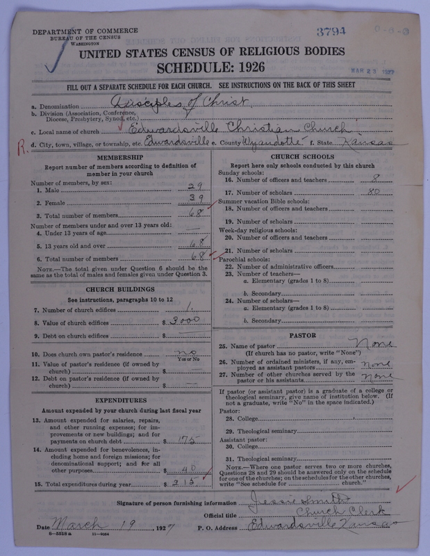 Scan of Disciples of Christ: 3794