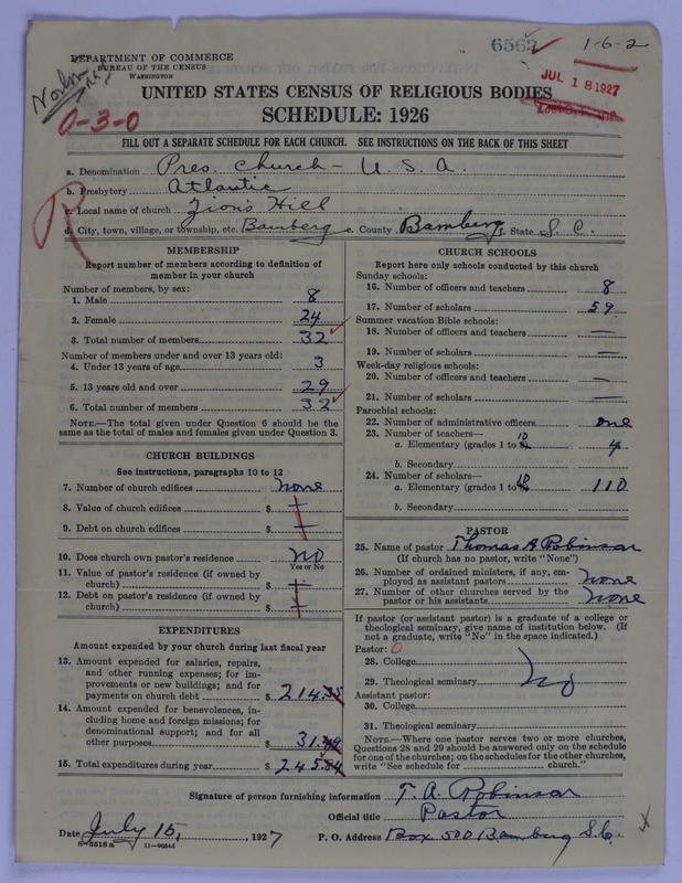 Scan of Presbyterian Church in the United States of America: 6562