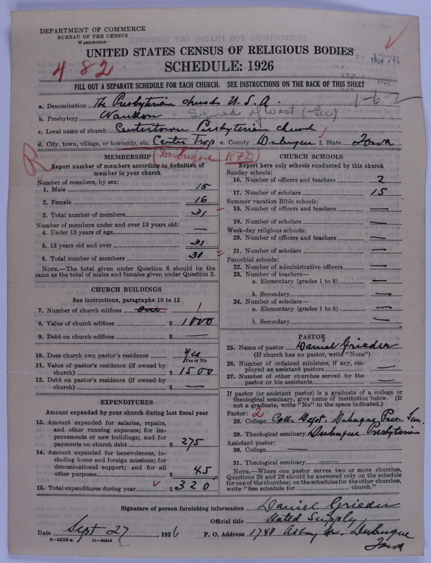 Scan of Presbyterian Church in the United States of America: 4776