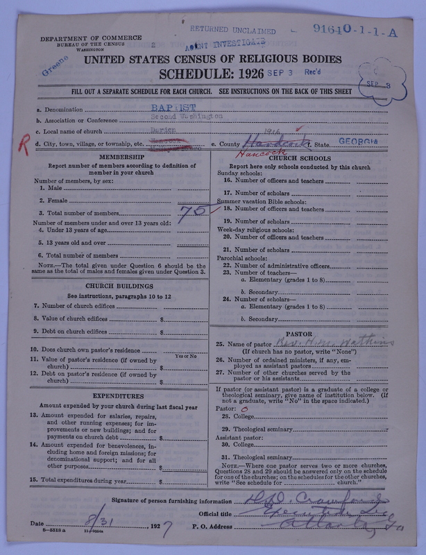 Scan of Negro Baptists: 9164